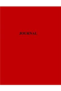 Red Essential Ideas Journal