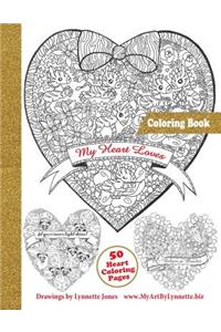 My Heart Loves Coloring Book