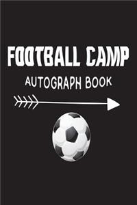 Football Camp Autograph Book