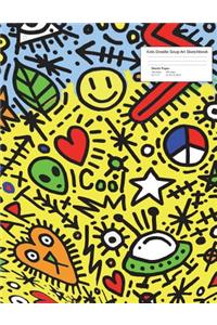 Kids Doodle Soup Sketch Art Book