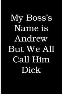 My Boss's Name is Andrew But We All Call Him Dick