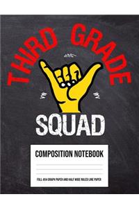 Third Grade Squad Shaka Hand Sign
