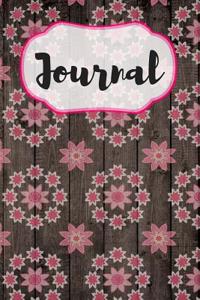 Floral Round Petals Journal