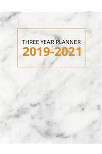 Three Year Planner 2019-2021