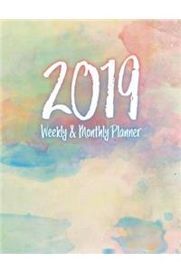 2019 Weekly & Monthly Planner