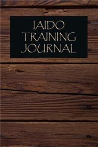 Iaido Training Journal: Iaido Journal for Training Session Notes