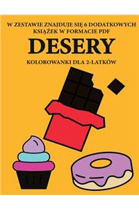 Kolorowanki dla 2-latków (Desery)