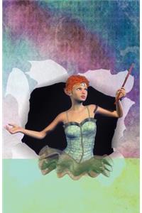 Fairy Surprise Popout Journal Notebook, College Ruled: 100 Sheets / 200 Pages, 5.5
