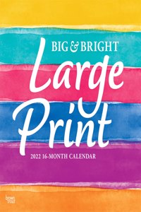 Big & Bright Large Print 2022 Square