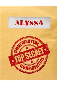 Alyssa Top Secret Confidential
