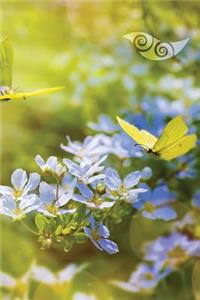 Green Wings 2 Any Day Planner Notebook