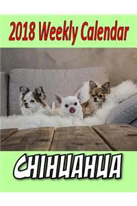 2018 Weekly Calendar Chihuahua