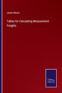 Tables for Calculating Measurement Freights