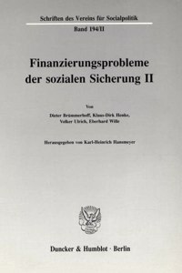 Finanzierungsprobleme Der Sozialen Sicherung II