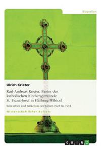 Karl-Andreas Krieter. Pastor der katholischen Kirchengemeinde St. Franz-Josef in Harburg-Wilstorf
