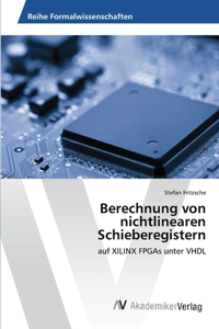 Berechnung von nichtlinearen Schieberegistern