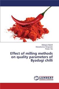Effect of milling methods on quality parameters of Byadagi chilli