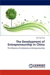 Development of Entrepreneurship in China