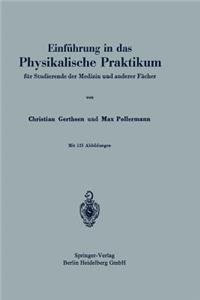 Einführung in Das Physikalische Praktikum