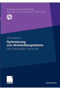 Optimierung von Verhandlungsteams