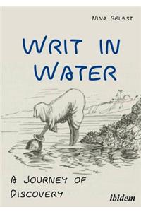 Writ in Water