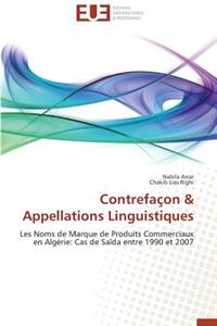 Contrefaçon Appellations Linguistiques