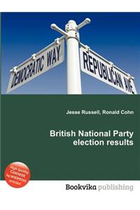 British National Party Election Results