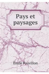 Pays Et Paysages