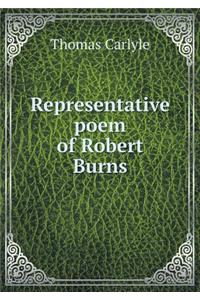 Representative poem of Robert Burns