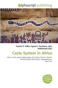 Caste System in Africa