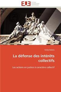 La Défense Des Intérèts Collectifs