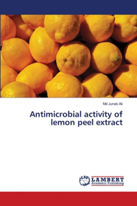 Antimicrobial activity of lemon peel extract