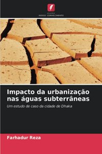 Impacto da urbanização nas águas subterrâneas