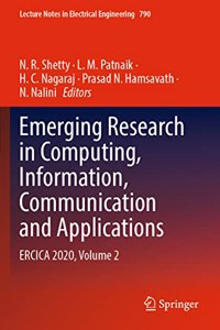 Emerging Research in Computing, Information, Communication and Applications