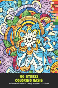 No Stress Coloring Oasis