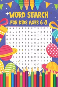 Word Search For Kids Ages 6-8