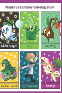Plants vs Zombies Coloring Book