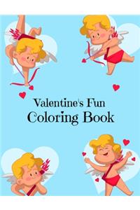 Valentine's Fun Coloring Book