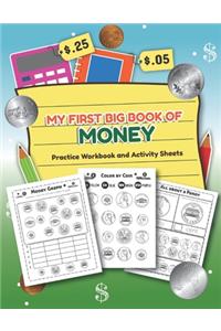 My First Big Book of Money Practice Workbook and Activity Sheets