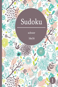 Sudoku 16x16 schwer