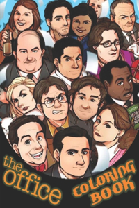 The office coloring book: official new version of The office tv show coloring book