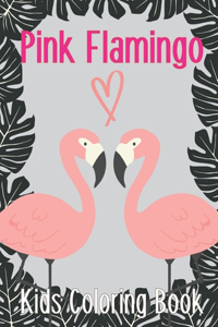 Pink Flamingo Kids Coloring Book