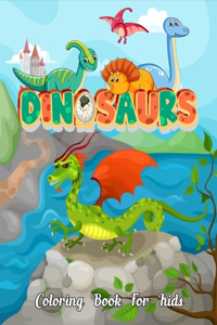 Dinosaurs Coloring Book For Kids