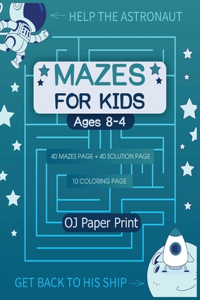 Mazes For Kids Ages 4-8