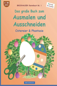 Das große Buch zum Ausmalen und Ausschneiden