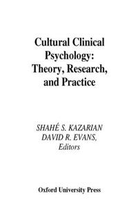 Cultural Clinical Psychology