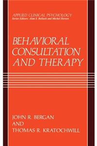 Behavioral Consultation and Therapy