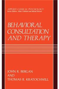 Behavioral Consultation and Therapy