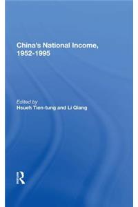 China's National Income, 1952-1995