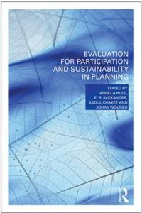 Evaluation for Participation and Sustainability in Planning